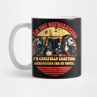 Funny Retro Not Daydreaming Author Mug